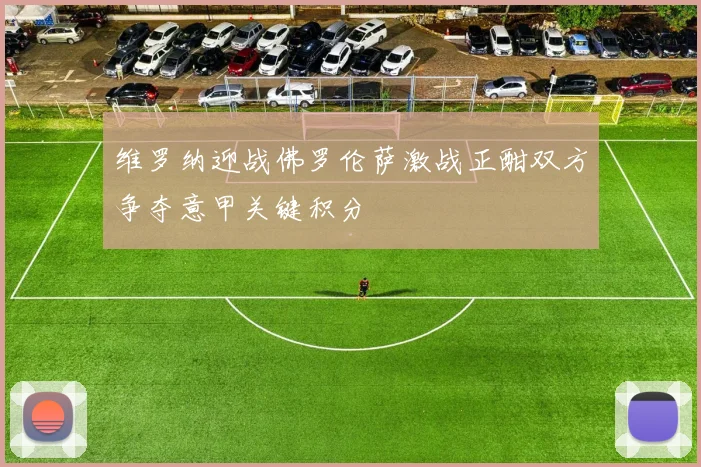 维罗纳迎战佛罗伦萨激战正酣双方争夺意甲关键积分